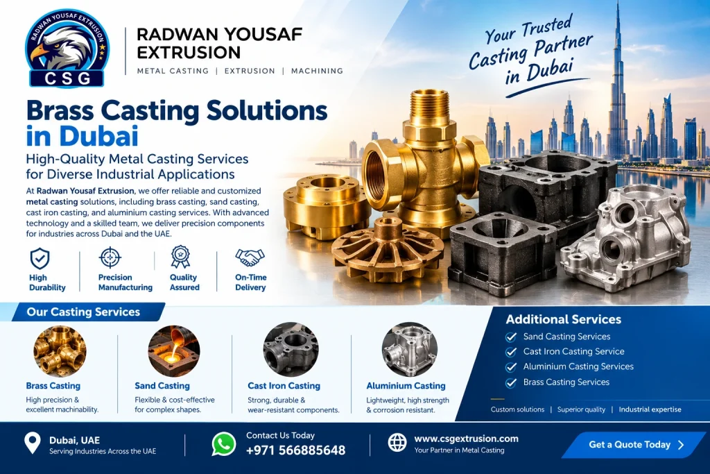 Brass Casting Solutions in Dubai